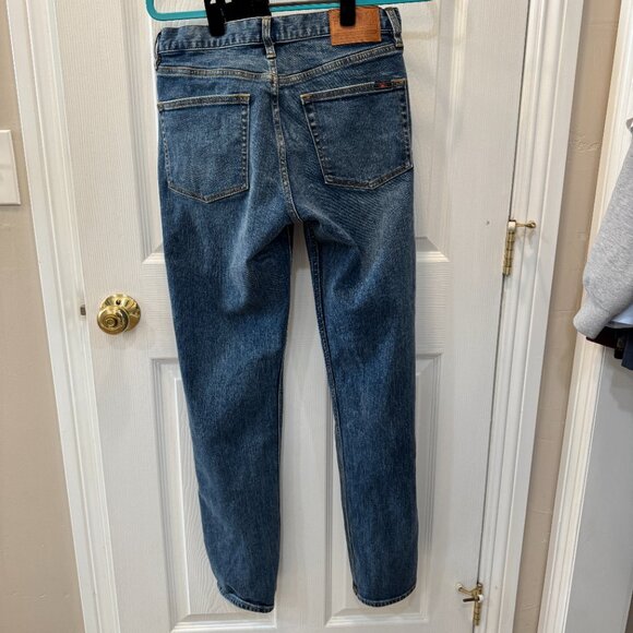 Faherty Brand Organic Cotton Slim Straight Denim Jeans - Mens 30x32 - NWT - Picture 5 of 7